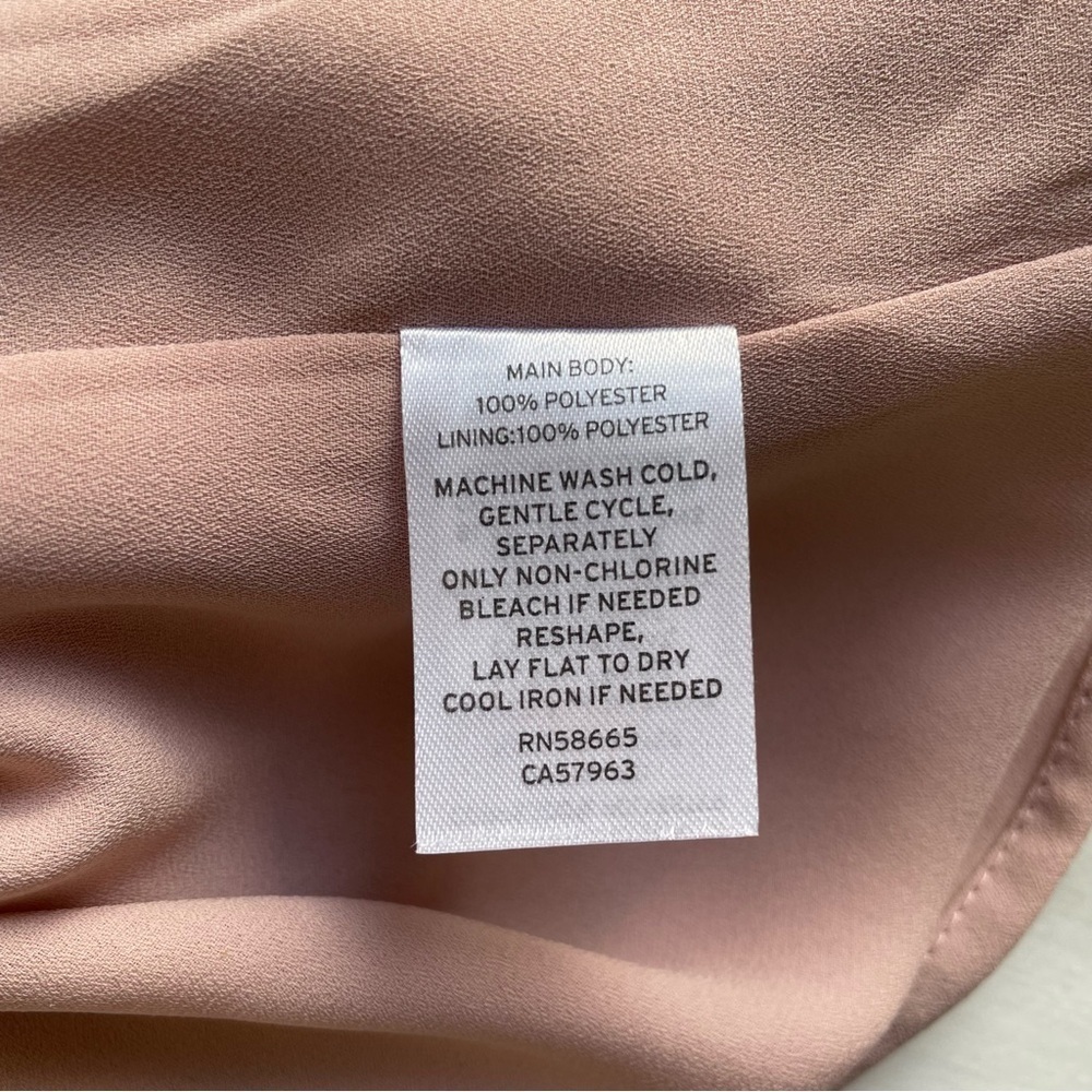 Nordstrom Rack NWT Blush Pink Adobe Eyelet Trim Tank Top Blouse Size XL Summer - Picture 7 of 7
